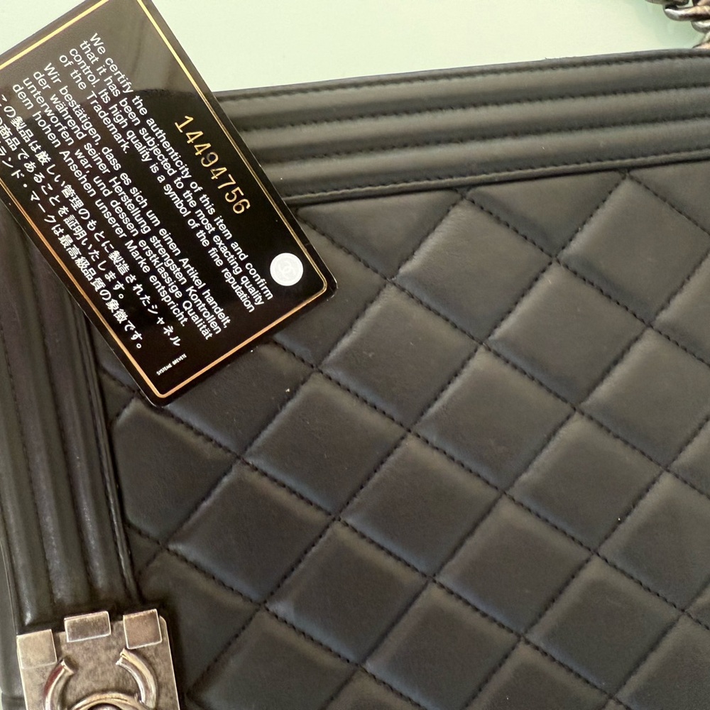 Chanel Black Quilted Crossbody Bag XL - Picture 16 of 16